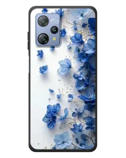 Чехол для Blackview A53 с картинкой «Голубой цветочный каскад» Чехол для Blackview A53 с картинкой «Голубой цветочный каскад»