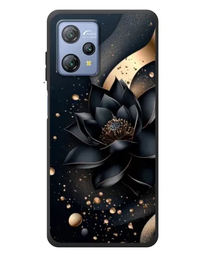 Чехол для Blackview A53 с картинкой «Черный лотос»