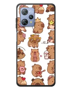 Чохол для Blackview A53 з картинкою «Стікерпак з капібарами»