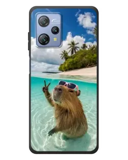 Чохол для Blackview A53 з картинкою «Капібара на морі»