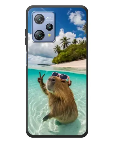 Чохол для Blackview A53 з картинкою «Капібара на морі»