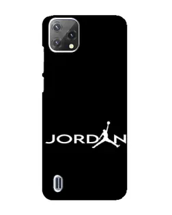 Чохол для Blackview A55 з картинкою «Jordan White Logo»