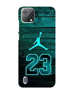 Чохол для Blackview A55 з картинкою «Jordan Cyan 23»