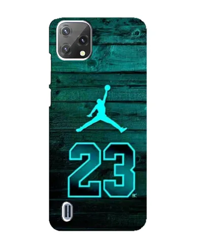 Чохол для Blackview A55 з картинкою «Jordan Cyan 23»