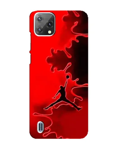 Чохол для Blackview A55 з картинкою «Jordan Red Smoke»
