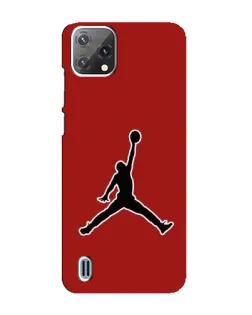 Чохол для Blackview A55 з картинкою «Jordan Red Back»