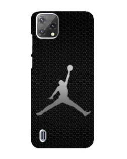 Чохол для Blackview A55 з картинкою «Jordan Dark Carbon»