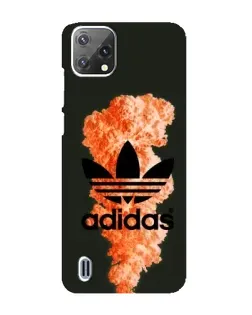 Чохол для Blackview A55 з картинкою «Помаранчевий дим Adidas»