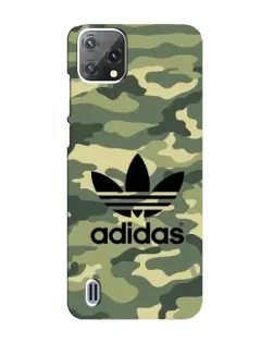 Чохол для Blackview A55 з картинкою «Мілітарі стиль Adidas»