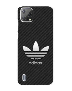 Чохол для Blackview A55 з картинкою «Adidas Карбонова текстура»