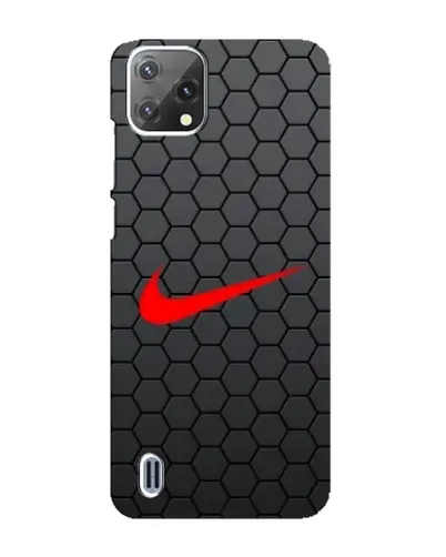 Чохол для Blackview A55 з картинкою «Nike — карбонова сітка»