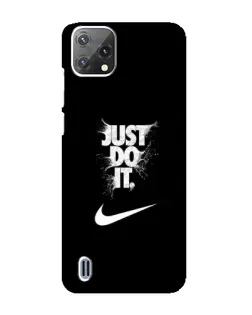 Чохол для Blackview A55 з картинкою «Текстовий принт Nike»