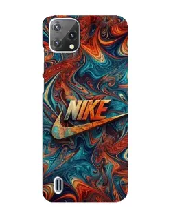 Чохол для Blackview A55 з картинкою «Nike в абстракції»