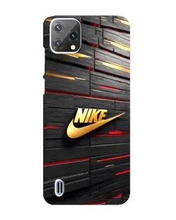 Чохол для Blackview A55 з картинкою «Золотий Nike на металі»