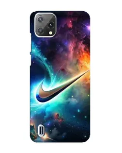 Чохол для Blackview A55 з картинкою «Космічний Nike Swoosh»