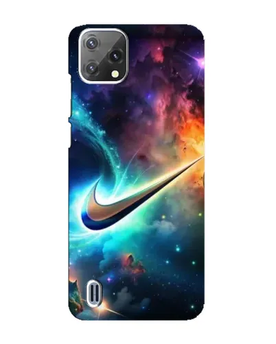 Чохол для Blackview A55 з картинкою «Космічний Nike Swoosh»