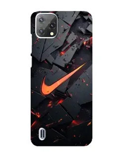 Чохол для Blackview A55 з картинкою «Nike — ефект розломів»