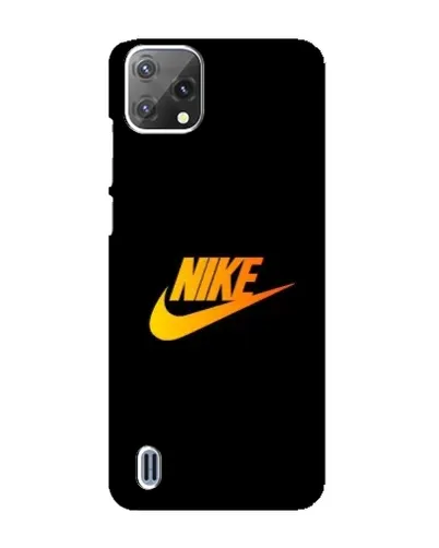 Чохол для Blackview A55 з картинкою «Золотий логотип Nike»