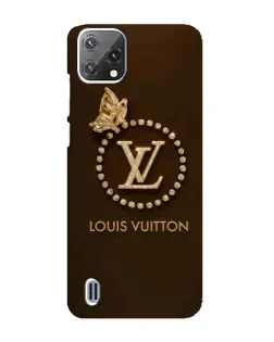 Чохол для Blackview A55 з картинкою «LV — золота печатка»