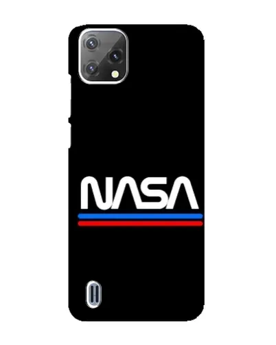 Чохол для Blackview A55 з картинкою «NASA — класика Red Blue»