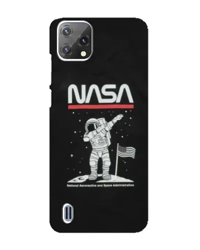 Чохол для Blackview A55 з картинкою «NASA — крокуємо по Місяцю»