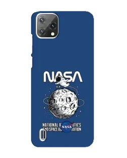 Чохол для Blackview A55 з картинкою «NASA — місячна місія»