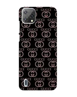 Чехол для Blackview A55 с картинкой «Классическая монограмма Gucci»