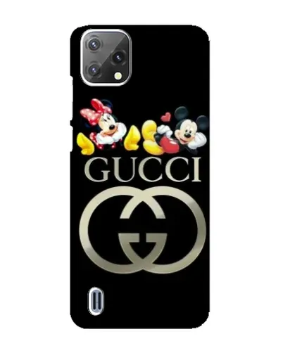 Чехол для Blackview A55 с картинкой «Gucci — герои Disney»