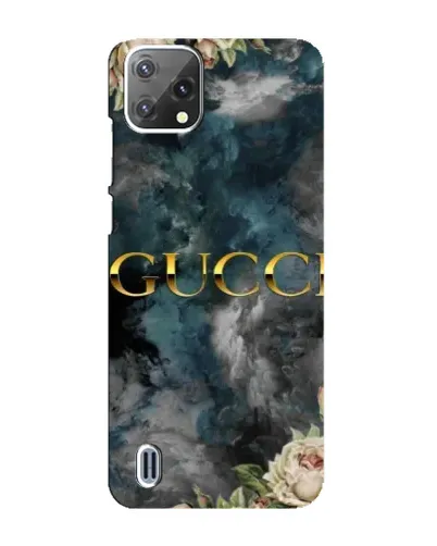 Чехол для Blackview A55 с картинкой «Абстрактные цветы Gucci»