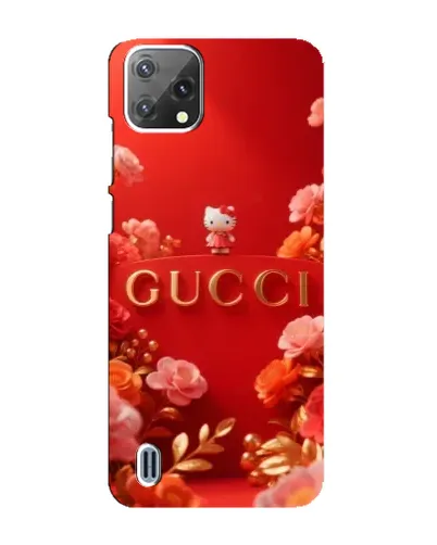 Чехол для Blackview A55 с картинкой «Gucci — золотой сад»