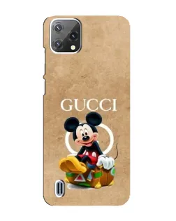 Чехол для Blackview A55 с картинкой «Микки Маус Gucci — крафт»