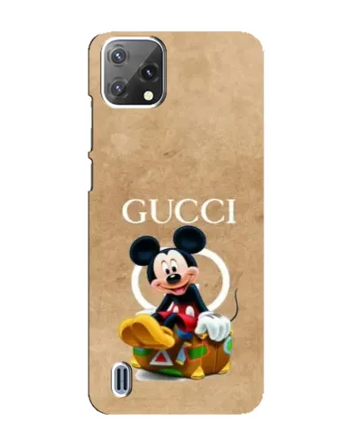 Чехол для Blackview A55 с картинкой «Микки Маус Gucci — крафт»