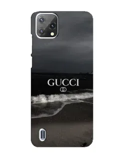 Чехол для Blackview A55 с картинкой «Gucci — морской прибой»