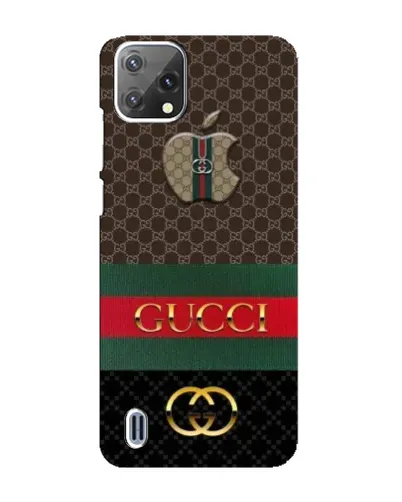 Чехол для Blackview A55 с картинкой «Gucci — брендированный десерт»