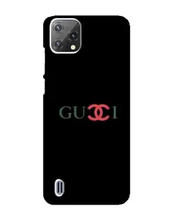 Чехол для Blackview A55 с картинкой «Gucci — красный градиент»