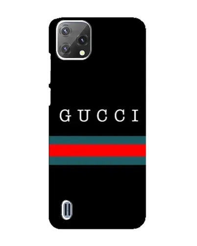 Чехол для Blackview A55 с картинкой «Gucci — красный пояс»