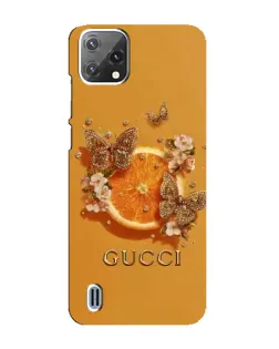 Чохол для Blackview A55 з картинкою «Gucci — золоті метелики» Чохол для Blackview A55 з картинкою «Gucci — золоті метелики»