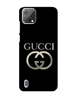 Чохол для Blackview A55 з картинкою «Gucci — золото на чорному» Чохол для Blackview A55 з картинкою «Gucci — золото на чорному»