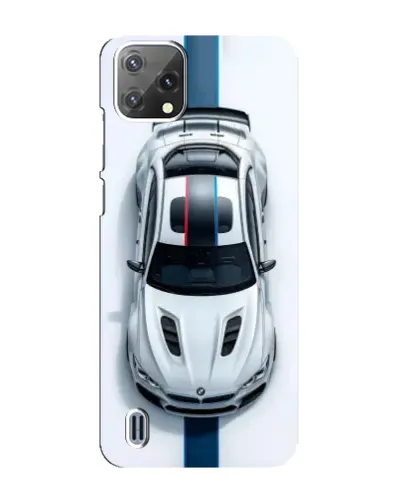 Чехол для Blackview A55 с картинкой «Вид сверху — BMW M»
