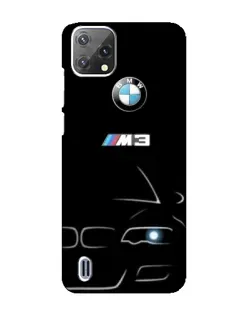 Чехол для Blackview A55 с картинкой «Минималистичный принт BMW M3»