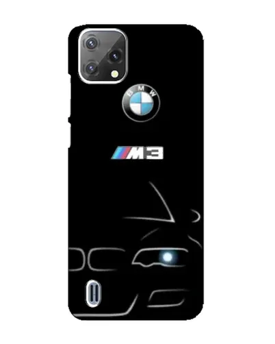 Чехол для Blackview A55 с картинкой «Минималистичный принт BMW M3»