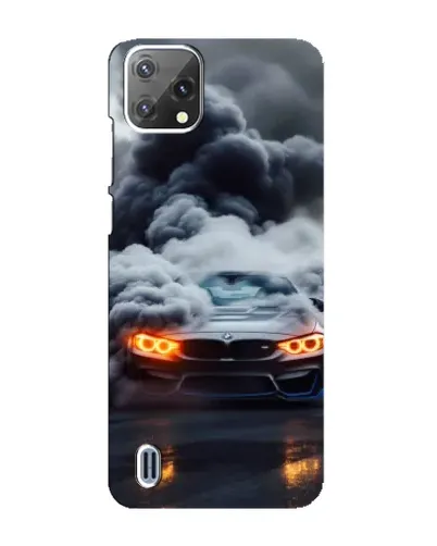 Чехол для Blackview A55 с картинкой «BMW в дыму»