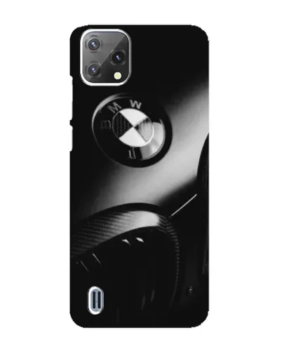 Чехол для Blackview A55 с картинкой «Эмблема BMW — макро»