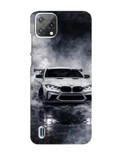 Чехол для Blackview A55 с картинкой «BMW сквозь туман»
