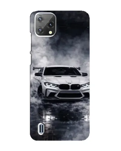 Чехол для Blackview A55 с картинкой «BMW сквозь туман»