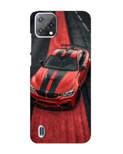 Чехол для Blackview A55 с картинкой «BMW на красной дорожке»