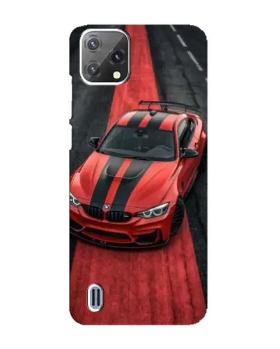 Чехол для Blackview A55 с картинкой «BMW на красной дорожке»