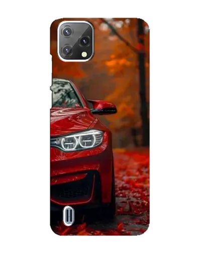 Чехол для Blackview A55 с картинкой «Осенняя BMW M4»