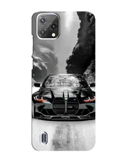 Чохол для Blackview A55 з картинкою «BMW — акварельний дрифт»