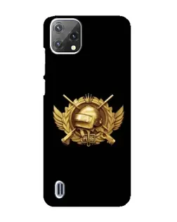 Чехол для Blackview A55 с картинкой «PUBG — оранжевый градиент»